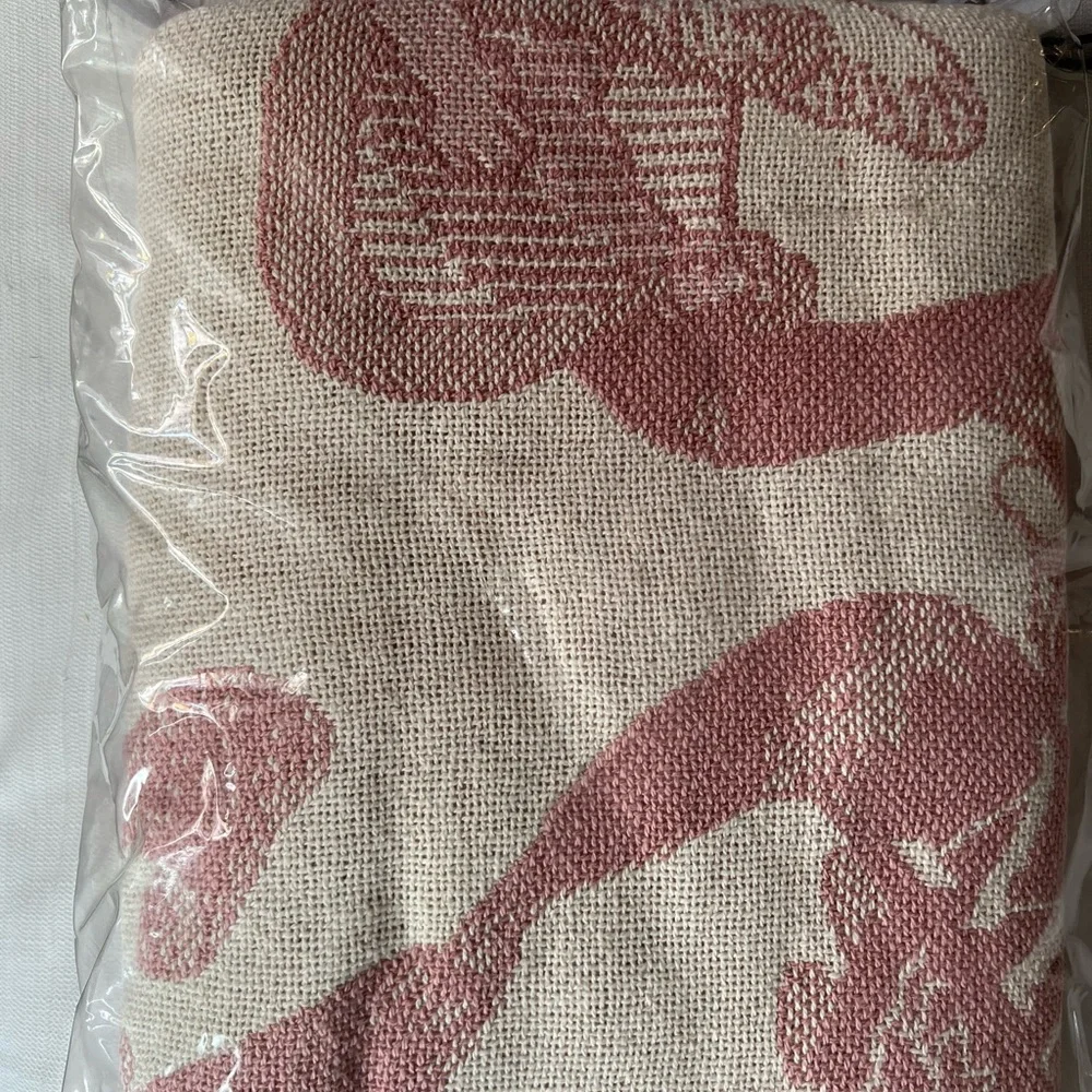 Vintage‎ Crown Craft afghan throw Be Mine